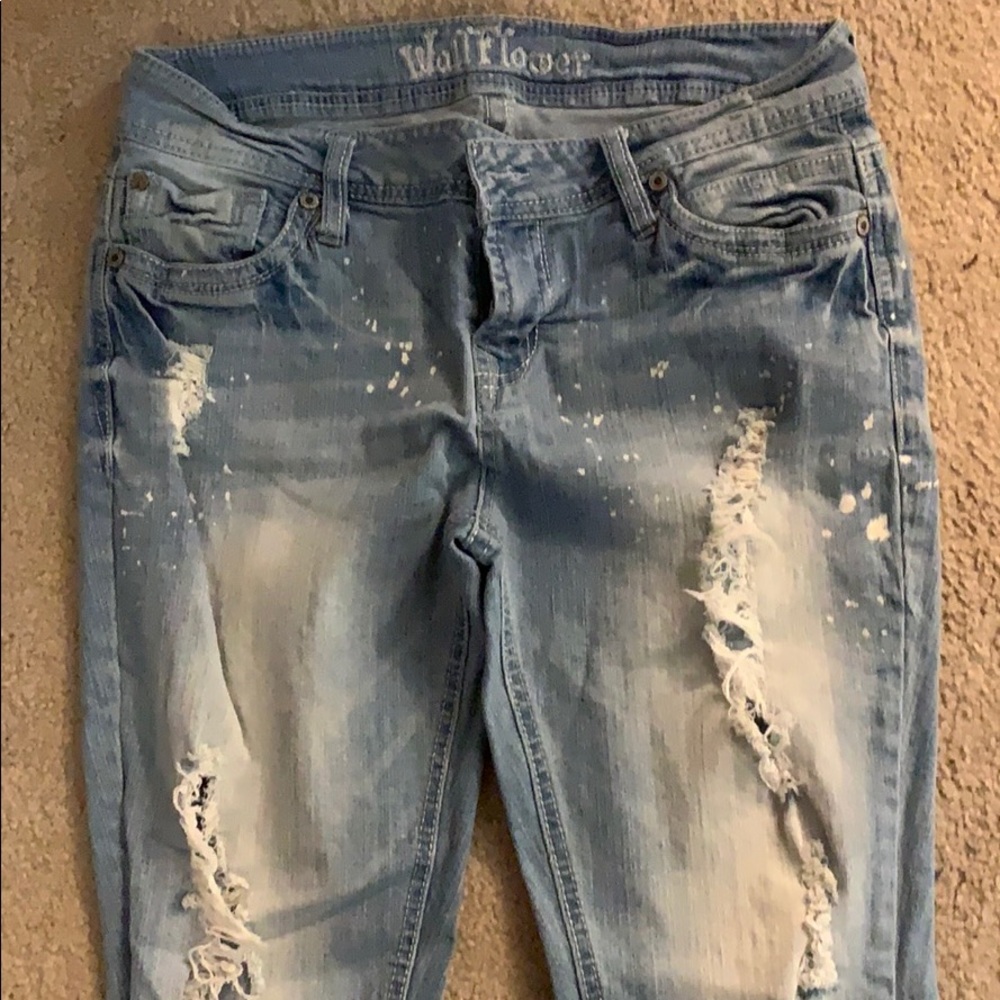 Distressed Jeans